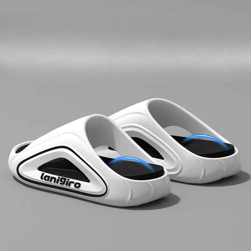 Новые домашние комнатные нескользящие шлепанцы на толстой подошве с обувью против запаха для ношения на улице