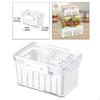 Fruit Storage Container Airtight Food Veggie Keeper Kitchen Organizer for Household
