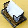 Display Bracket Mesh Card Metal Holder Metal Mesh Portable Business Card Display Stand Durable Name Card Display Holder
