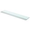 VidaXL Shelf Panels 2 Pcs Transparent Glass 80 X 12 Cm