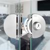 13-18mm Glass Display Cabinet Locks No Need Drilling Room Door Locks Office Glass Door Lock  Home