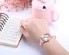 Girls Ladies Leather Luminous Watch Watch, Watch, Women's Watch, Fashion, Popular, Cute, Band, Quartz, Girls' (Pink)