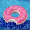 Little Shop Pink Donut/Glitter Heart Water Play/Swimming Extra Large Tube, Donut Tube, 1 Piece, Korean Water Fun Items