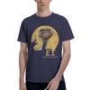 ET The ExtraTerrestrial Moon Frame 100 Cotton Casual Breathable Confortable Tops Funny Mens TShirts Mens Shirt