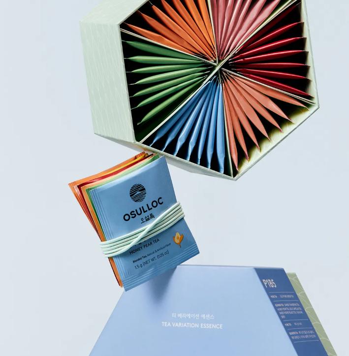 Osulloc Tea Variation Essence – 6 видов 42 пакетика Премиальная коллекция корейского чая