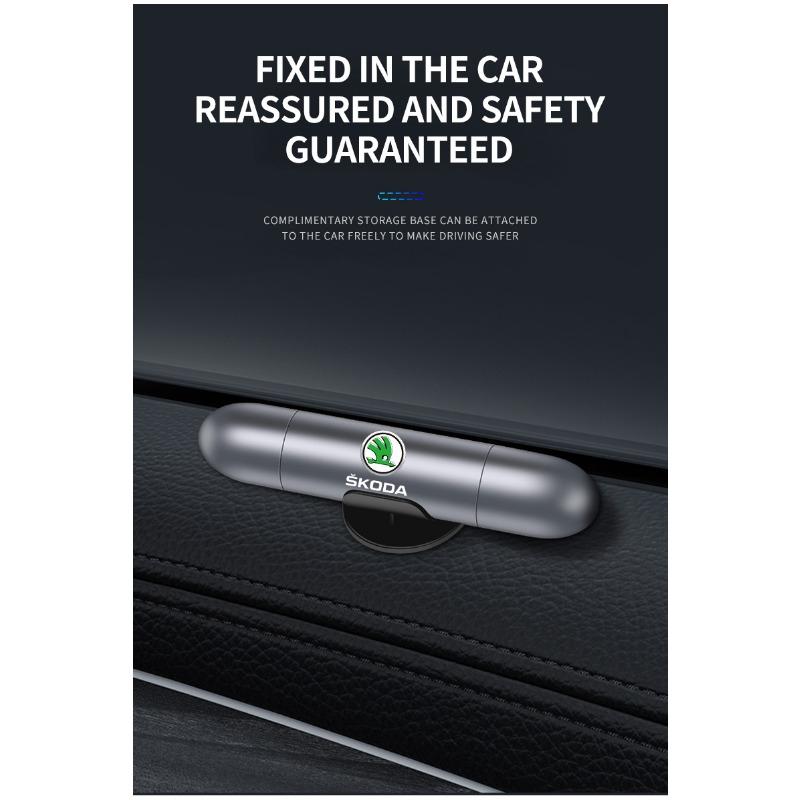 Car Safety Hammer Emergency Window Breaker Seat Belt Cutting Machine For Skoda Octavia Superb Rapid Kodiaq Karoq Fabia Kamiq Roomster Citigo