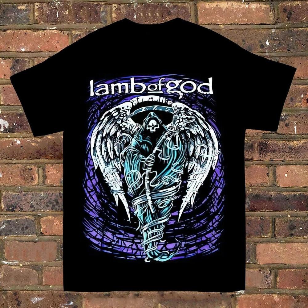 Редкая Черная Футболка Lamb Of God для Участника Группы Черная Унисекс S-234XL Футболка ND281 Унисекс