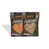 Zoff Сухофруктовый комбо: Питательные деликатесы | Упаковка из 2 шт.* по 250 г | Миндаль и фисташки | Премиальный пакет с застежкой-молнией | Вес нетто - 500 г