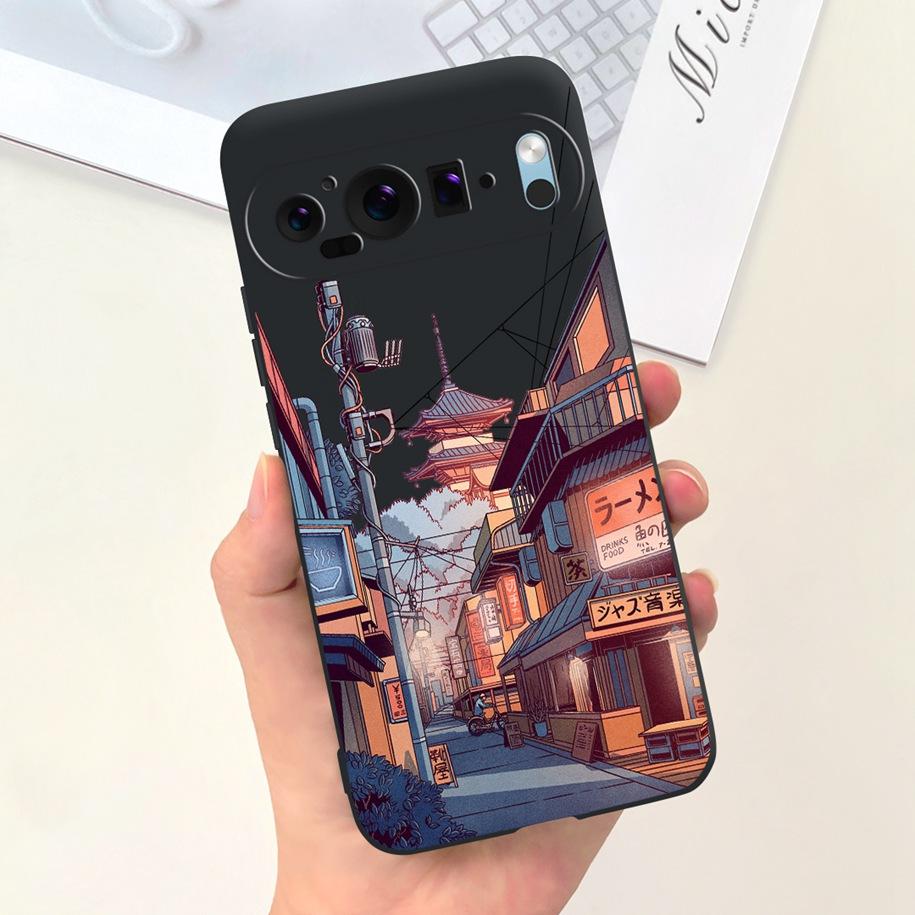 Для чехла Google Pixel 9 Pro Чехол для телефона Милый Астронавт Утка Корова Ударопрочный Силиконовый Мягкий Чехол Для Google Pixel 9 Pixel9 Оболочка