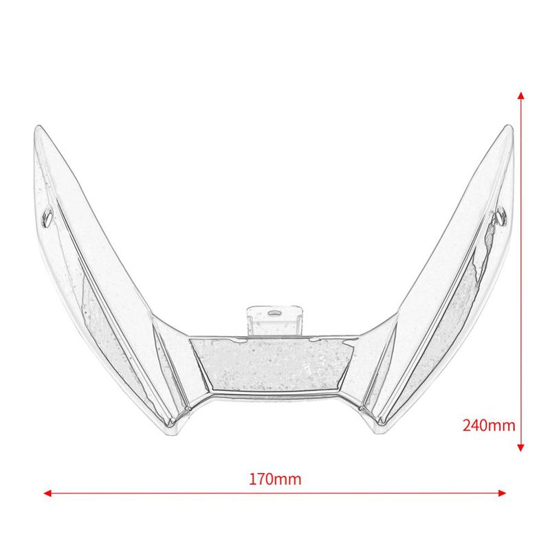 Motorcycle Front Cowl Headlight Fairing Spoiler JawLine Styler Bracket For Yamaha MT-03 MT 03 2015 2016 2017 2018 2019 2020