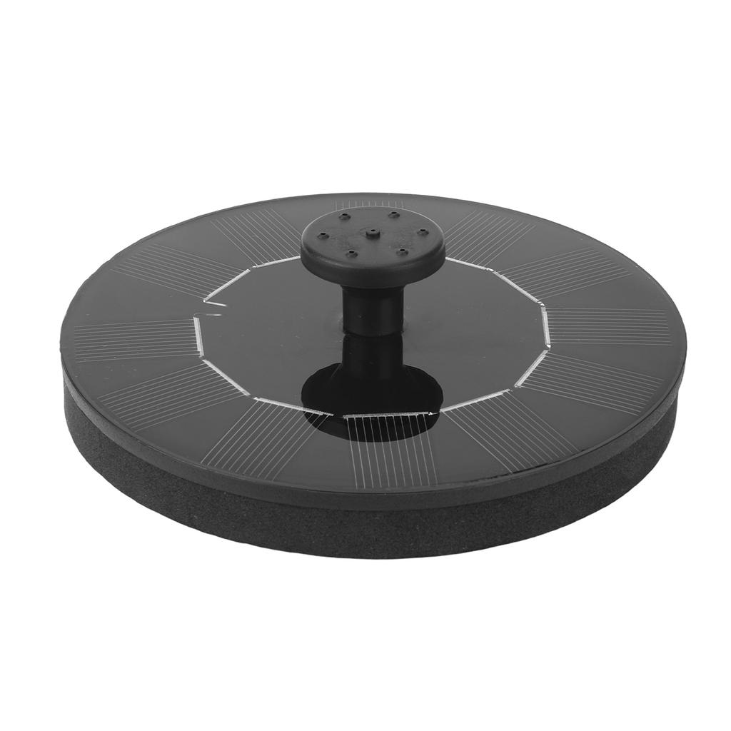 Набор аксессуаров для распыления воды с солнечным фонтанным насосом с насадкой 7 шт. для садовой ванны для птиц