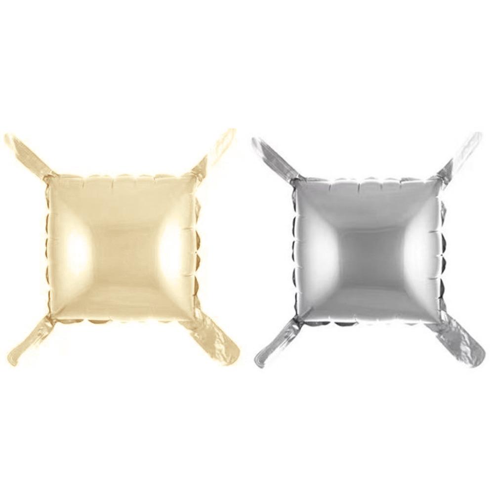 25 шт./набор Двусторонние воздушные шары Стена для фона Многоцветный набор гирлянд Задник из воздушных шаров Квадратные декоративные принадлежности