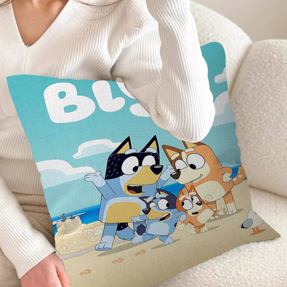 Мультяшная B-Блуи Стич Счастливый Дракон Наволочка Чехол на Подушку для Дивана Декор Комнаты Подарок для Детей