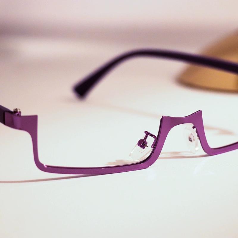 Оправа для очков Y2K в стиле японского аниме, маленькая квадратная, для косплея, красная полуободковая оправа, без линз, металлическая прямоугольная оправа