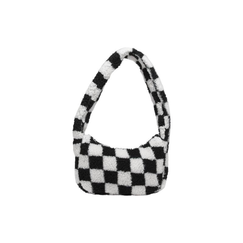 Vans Хлопковая сумка, Сумка через плечо Женская Черно-белая Vans VN000F5G1KP