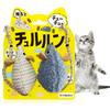 Игрушка для прорезывания зубов у кошек с пищалкой и звуком при касании, Мышь (2-Pack) - Превратите игру в уход за зубами для кошек с недостатком движения, FCM-01