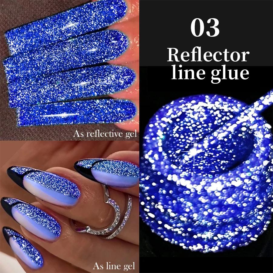 Дизайн ногтей Рисование УФ Гель для ногтей Эластичный Лайнер DIY Паутинка Лак Гель-паук Цветок