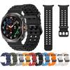 Спортивный силиконовый ремешок без зазоров Для Samsung Galaxy Watch Ultra 47 мм Морской ремешок Браслет Запасные аксессуары