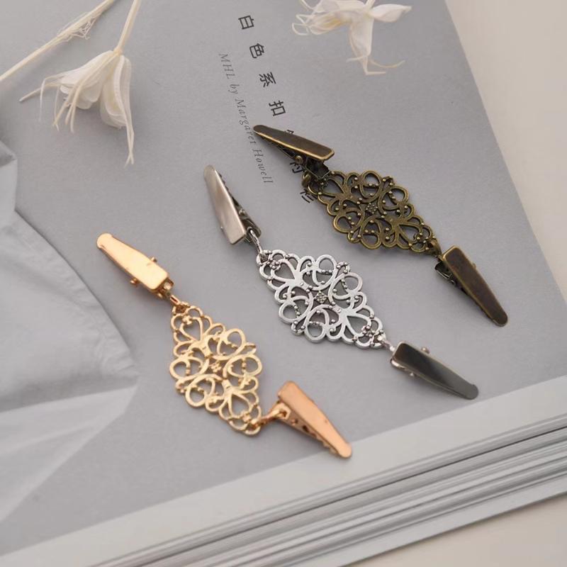 Свитер, кардиган, зажим, воротник рубашки, застежки, украшение, металлическая пряжка