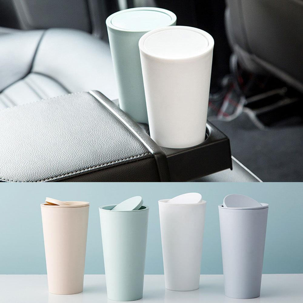 Bin Garbage Dust Case Small Trash Can Car Waste Bin Desktop Litter Trash Tabletop Trashbox