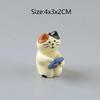 Cartoon Cat Frog Bear Yellow Chair Computer Office Model Mini Action Figures Resin Home Decor Accessories Desktop Figurine Toys