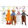 Cute Animal Soothing Towel Rattle Toys Baby Toy 0 12 Month Newborns Gift Sleeping Toy Soft Stuffed Toys Comforter For Baby
