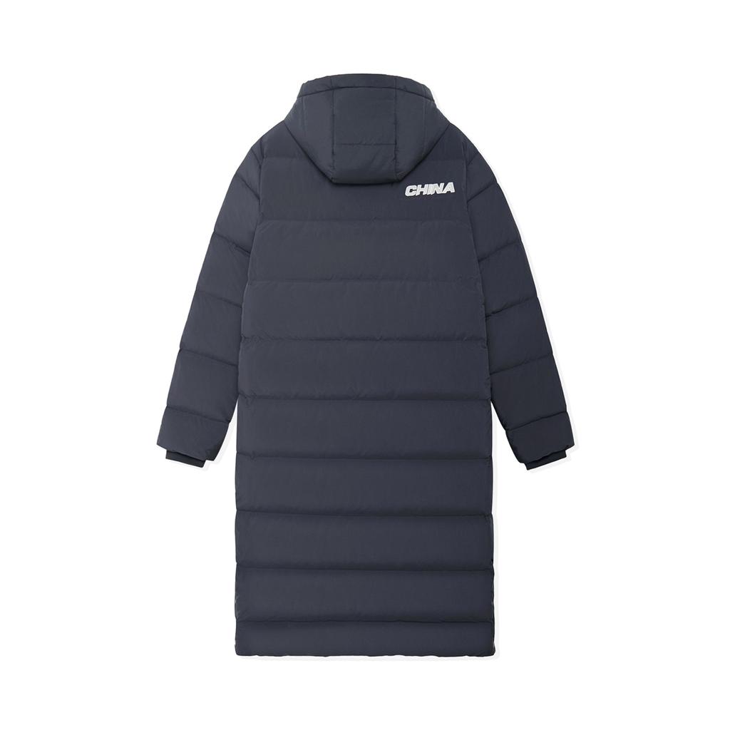 Li Ning Теплая Технология Пуховик С Капюшоном Спортивный Обычной Посадки Унисекс Верхняя Одежда AYMS185-5