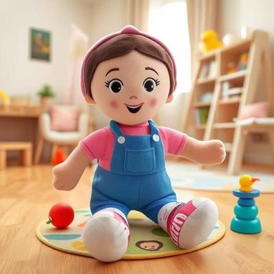 Трансграничный Мисс. Рэйчел Детская Плюшевая Игрушка для Изучения Английского Языка - Милая Развивающая Музыкальная Кукла