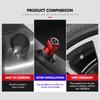 For Benz Car Aluminum Alloy Tire Valve Stem Caps Decorative Tires Dustproof Accessories AMG CLA CLS C180 C200 W204 W205