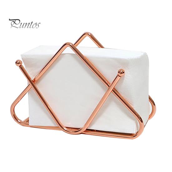 Железный держатель для бумажных полотенец Треугольная форма Нержавеющая сталь Большая емкость Полированная без деформации Бар Офисный кухонный стол Держатель для салфеток Диспенсер для салфеток