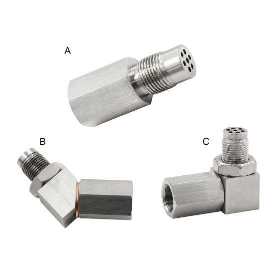 Универсальный удлинитель датчика 0/45/90 градусов Мини-разъем каталитического нейтрализатора для герметичного соединения двигателя