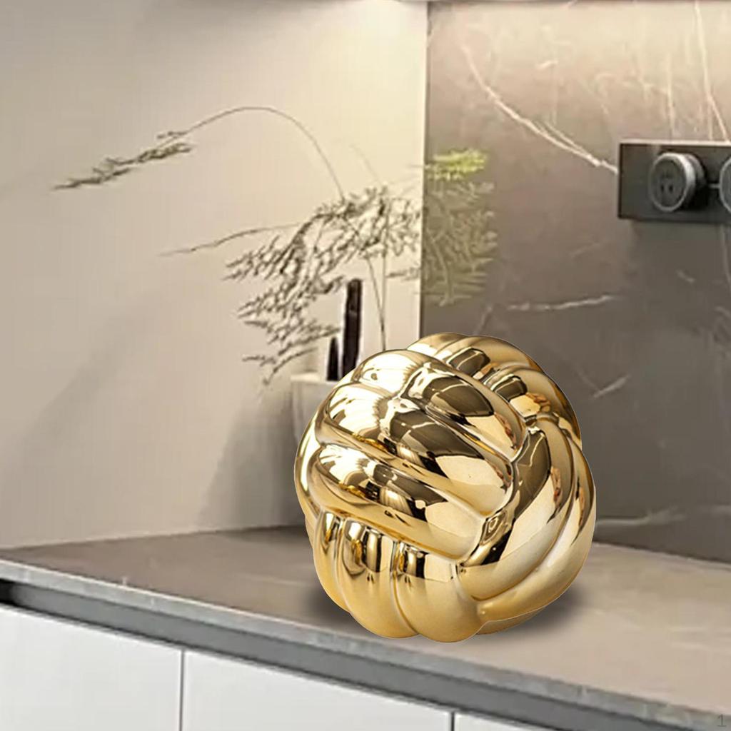 Эстетическая скульптура, керамическая статуэтка, подарок на день рождения, статуя с узлом, пряжа, шар, украшение для книжной полки