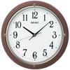Clock Wall Clock Radio Analog Brown Metallic KX217B