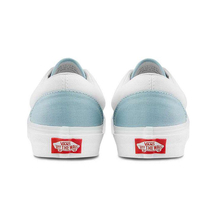 Vans Era Classic Casual Низкие кеды для скейтбординга Унисекс кроссовки Синий Белый VN0A54F19LY