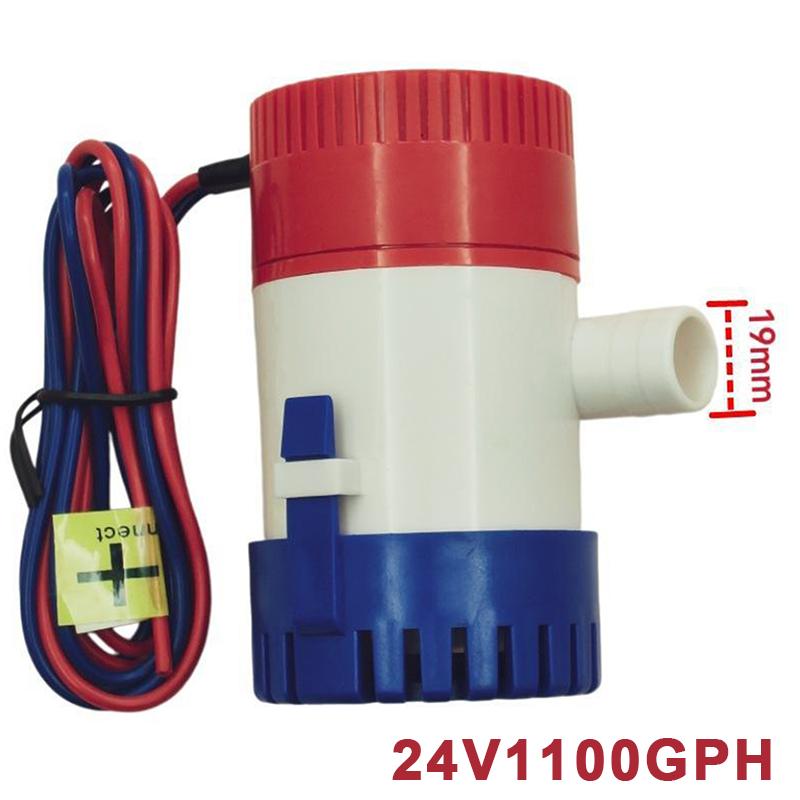 Погружной трюмный насос Высокоэффективный Прочный корпус Быстрый слив для рыболовной лодки Морское использование