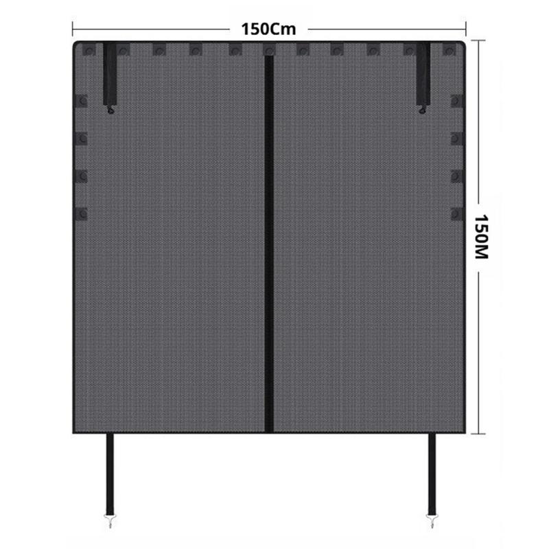 Car Trunk Mosquito Net Magnetic Screen for SUV Tailgate Ventilation Mesh Insect Proof Camping Gear Outdoor Travel Tool