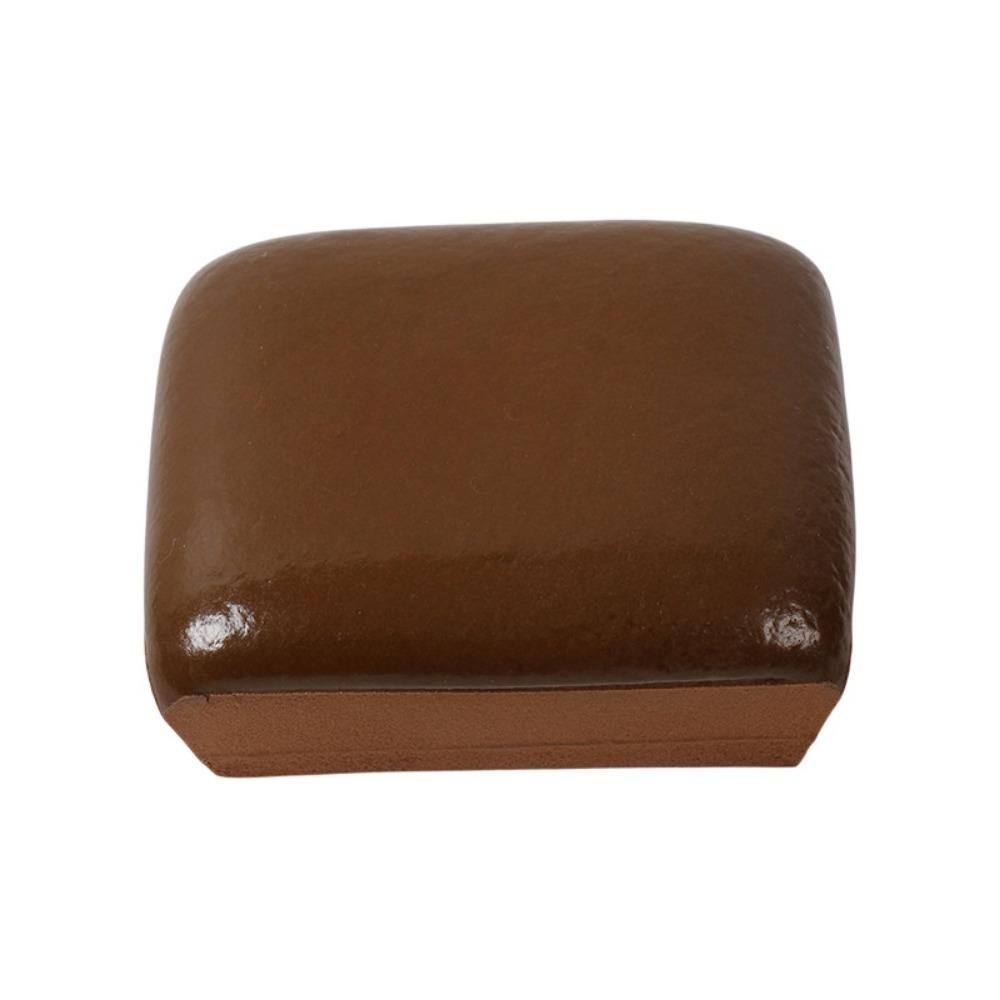 Soft Simulation Bread Squeeze Toys Round/Square Sensory Squishy Toy Toast Pinch Toy Sensory Toy
