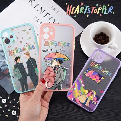 Чехол для телефона Heartstopper Charlie Nick с героями мультфильмов, матовый прозрачный для iphone 11 12 13 7 8 plus mini x xs xr pro max art design capa