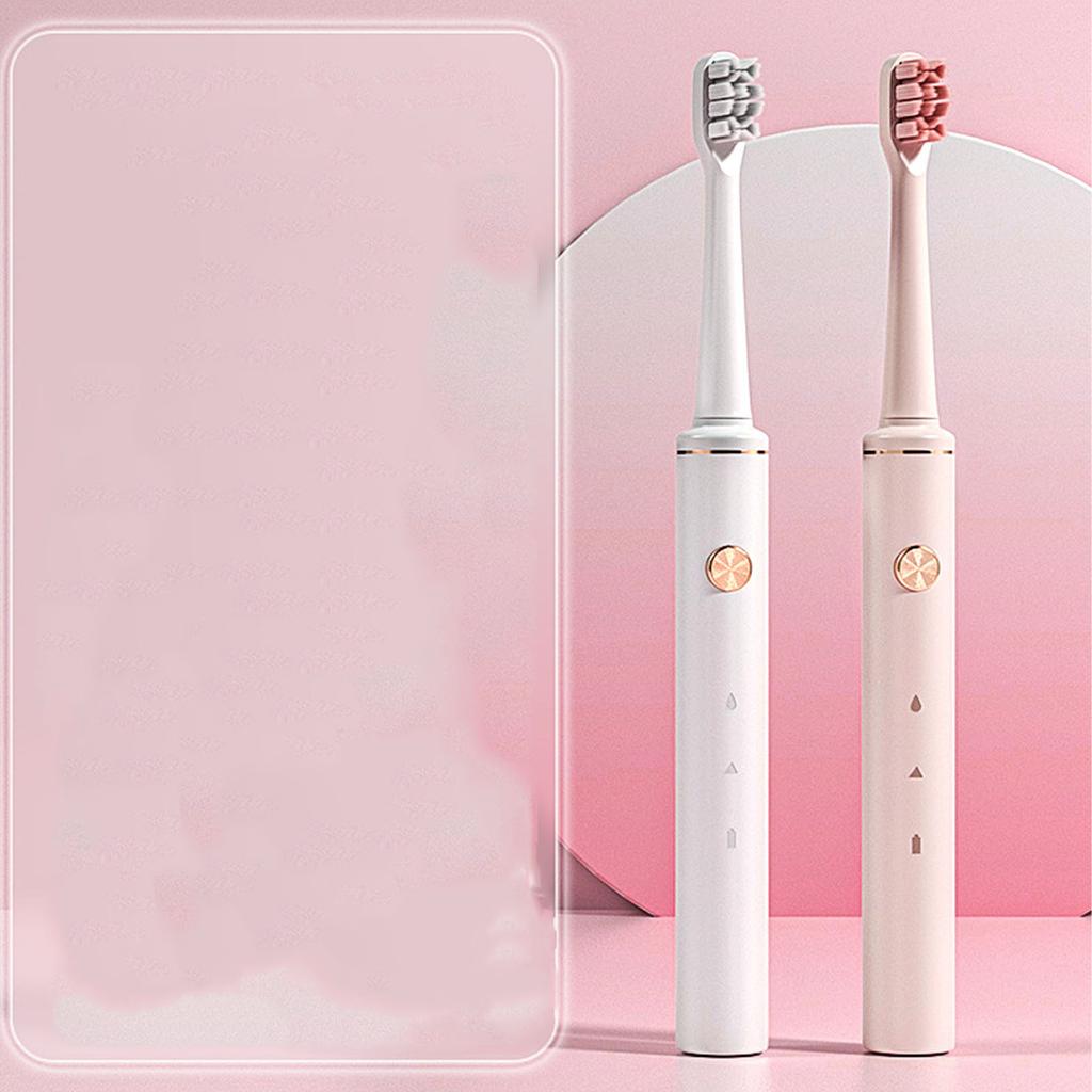 Электрическая зубная щетка USB-зарядка Мягкая   Взрослая зубная щетка Щетка для чистки зубов 2 режима регулировки