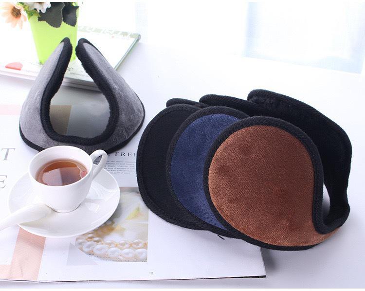 Женские высококачественные складные корейские меховые наушники для защиты от холода осенью и зимой