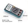 Цифровой мультиметр ZT101 с подсветкой Амперметр AC/DC 6000 отсчетов Амперметр Voltmeter Ohm Портативный прибор Напряжение инструмент электрика