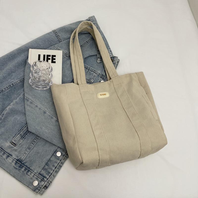 Вельветовая сумка Женская сумка через плечо Большая сумка