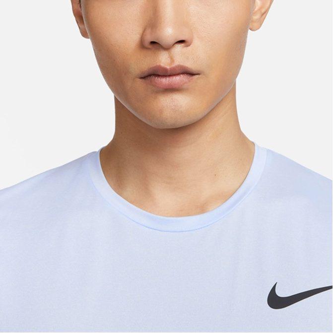 Nike Мужские майки Dry Синие с круглым вырезом Умеренные Другие CZ1185-479