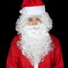 Funny White Festival Christmas Cosplay Props Santa Wig False Beard Santa Mustaches Curly Wigs