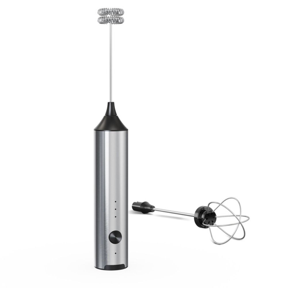 USB Rechargeable Coffee Blender 3 Speed Adjustable Cream Beater Electric Milk Frother Coffee Tools