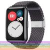 Нейлоновый плетеный ремешок для часов Huawei Watch Fit3, эластичная петля для Huawei Watch Fit 3, регулируемый ремешок