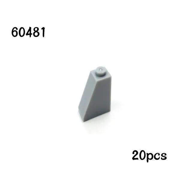 Нетоксичные Строительные Блоки Совместимые с Lego 4460 6048 DIY Наклонный Блок 75° Наклонный Блок 65° Толстые Фигурные Блоки Образовательные Творческие Игрушки Для Детей Подарки