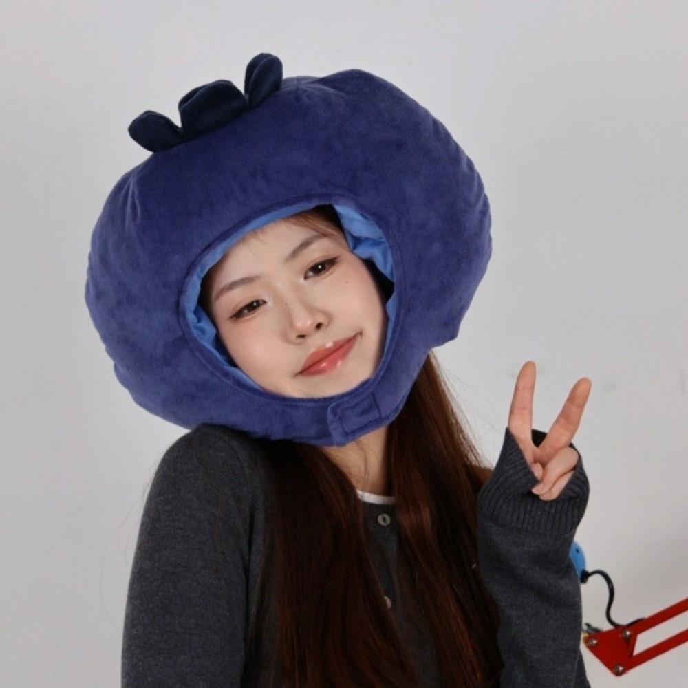 Creative Fruit and Vegetable Hat Playful Pullover Cap Lemon Nutrition Month Hat  Kids Adults