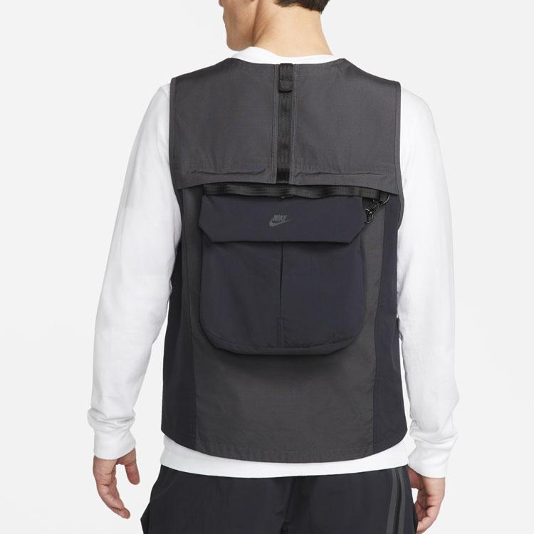 Nike Спортивная одежда Tech Pack Куртка без рукавов на молнии Мужская Верхняя одежда Черный DM5535-060