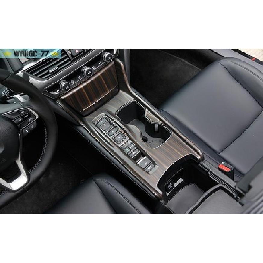 Для Honda Accord 2018-22 Гибрид Панель отделки консоли и рычага переключения передач Матовое дерево